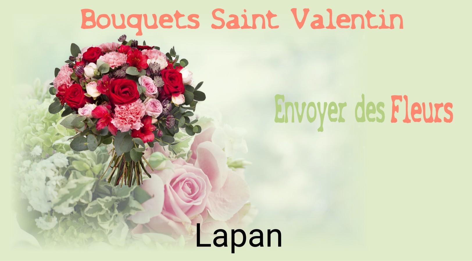 Roses de Saint-Valentin livrées à Lapan